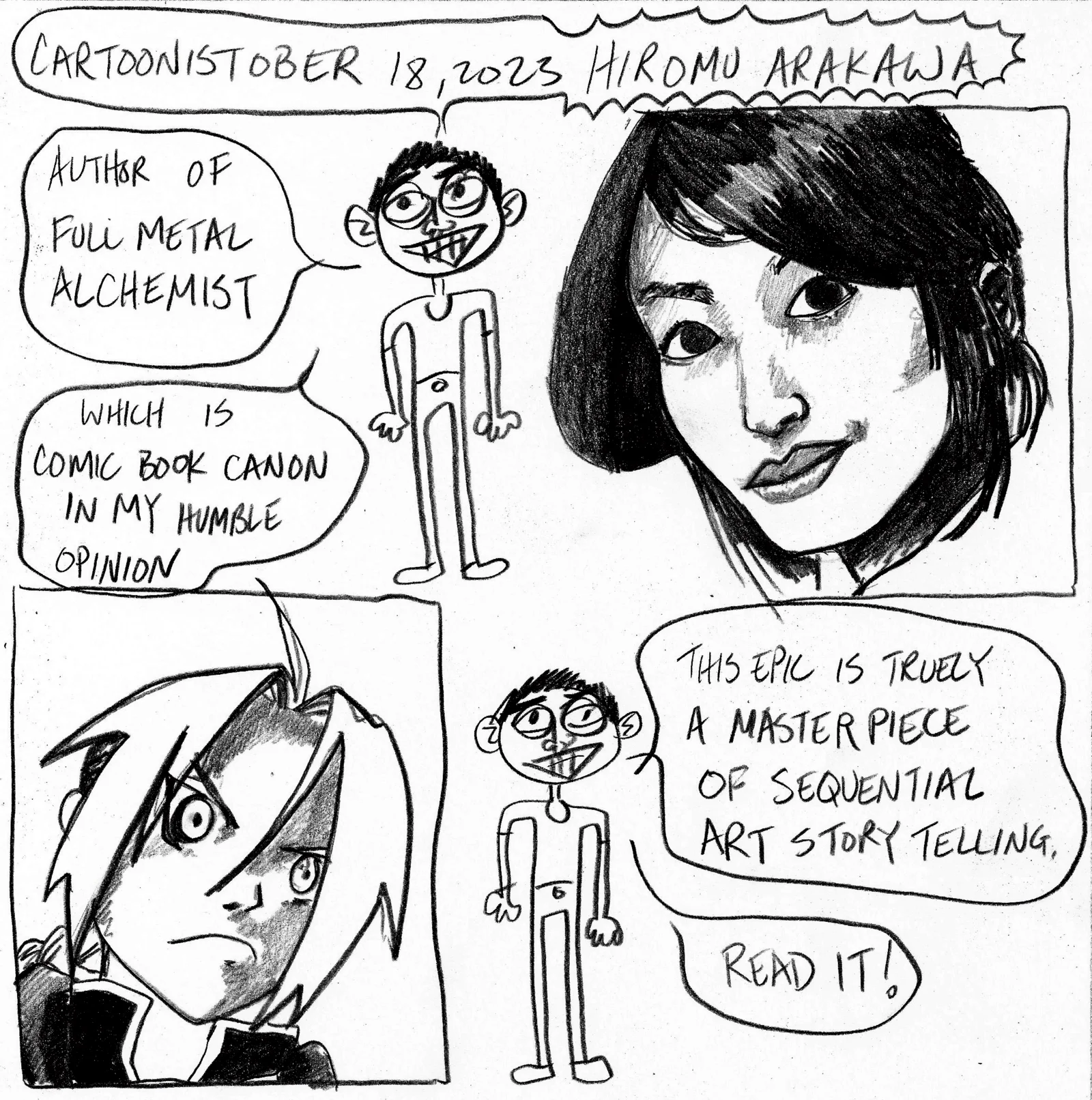 cartoonistober 2023, image 17